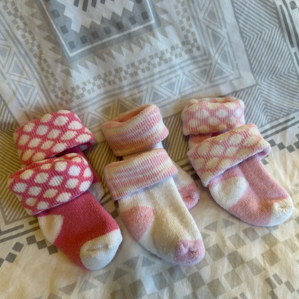 Brand new without tags Newborn Socks